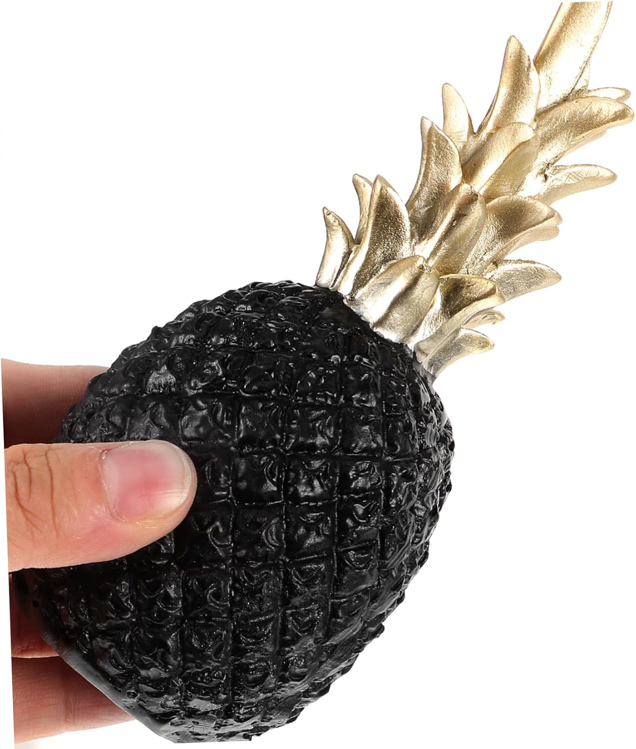 Cabilock 2pcs Pottery Pineapple Decorations for Home Artificial Fruit Ornament Pineapple Statue Tabletop Adornment Home Decor
