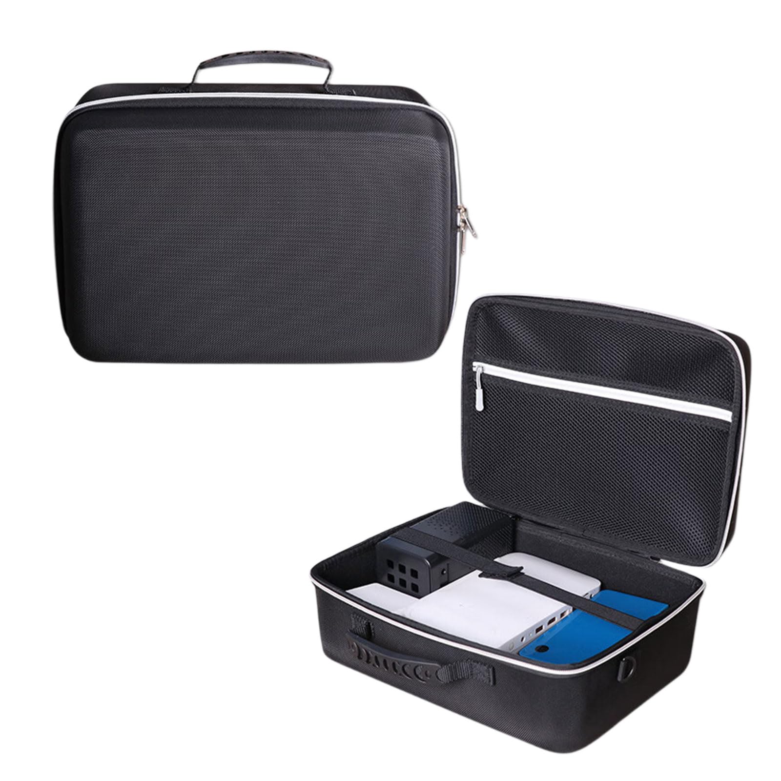 Custodia rigida per hard disk portatile da 3,5 pollici, custodia da viaggio con tracolla, leggera per il trasporto della stampante