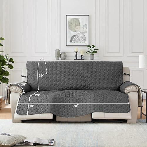 Miniatura 2 de RBSC - fundas para sofá reclinables (2019) para el hogar, 100% impermeable, antideslizante, lavable, protección si tienes mascotas, bebés, perros,