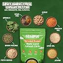 Gladful Sprouted Protein Spinach Instant Chilla Mix - No Maida, No Palm Oil, Gluten Free, Diabetic friendly, High Fiber, 200 g (Pack of 3) gallery image