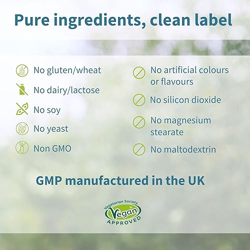 Miniatura 16 de Super B-Complex - Complejo B metilado de liberación sostenida y vitamina C, folato y metilcobalamina, vegano, 60 tabletas pequeñas