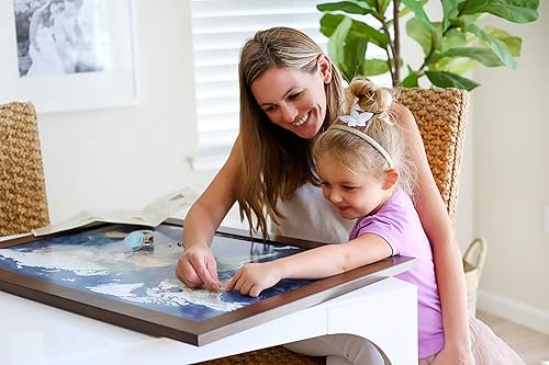 Miniatura 3 de Personalized Push Pin World Travel Map with Pins - Large Wall Art Stretched Canvas, Rolled Poster, or Framed Map - Voyager 2 Handmade Custom Map