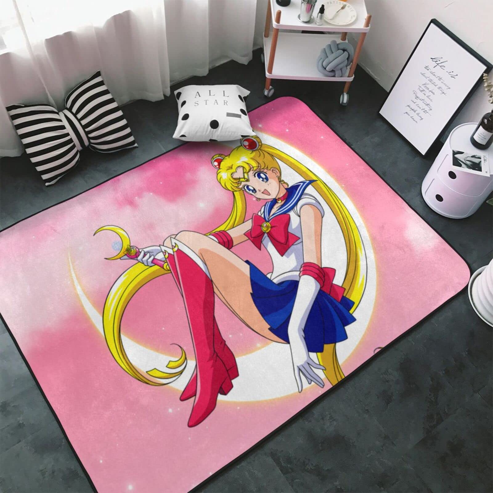 セーラームーンS レア☆ラグ マット Amazon | 美少女戦士セーラームーン カーペット 長方形