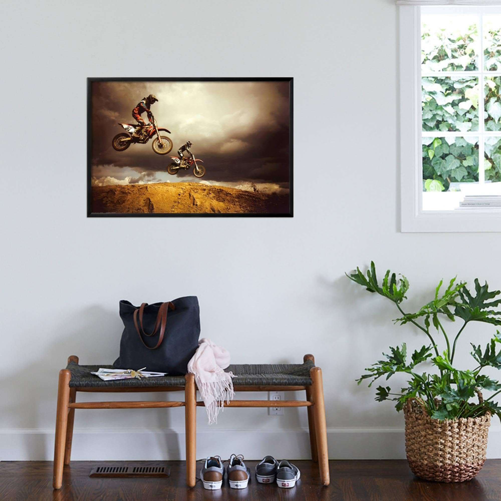 Amazon.com: AllPosters Wall Poster Motocross: Big Air on Black