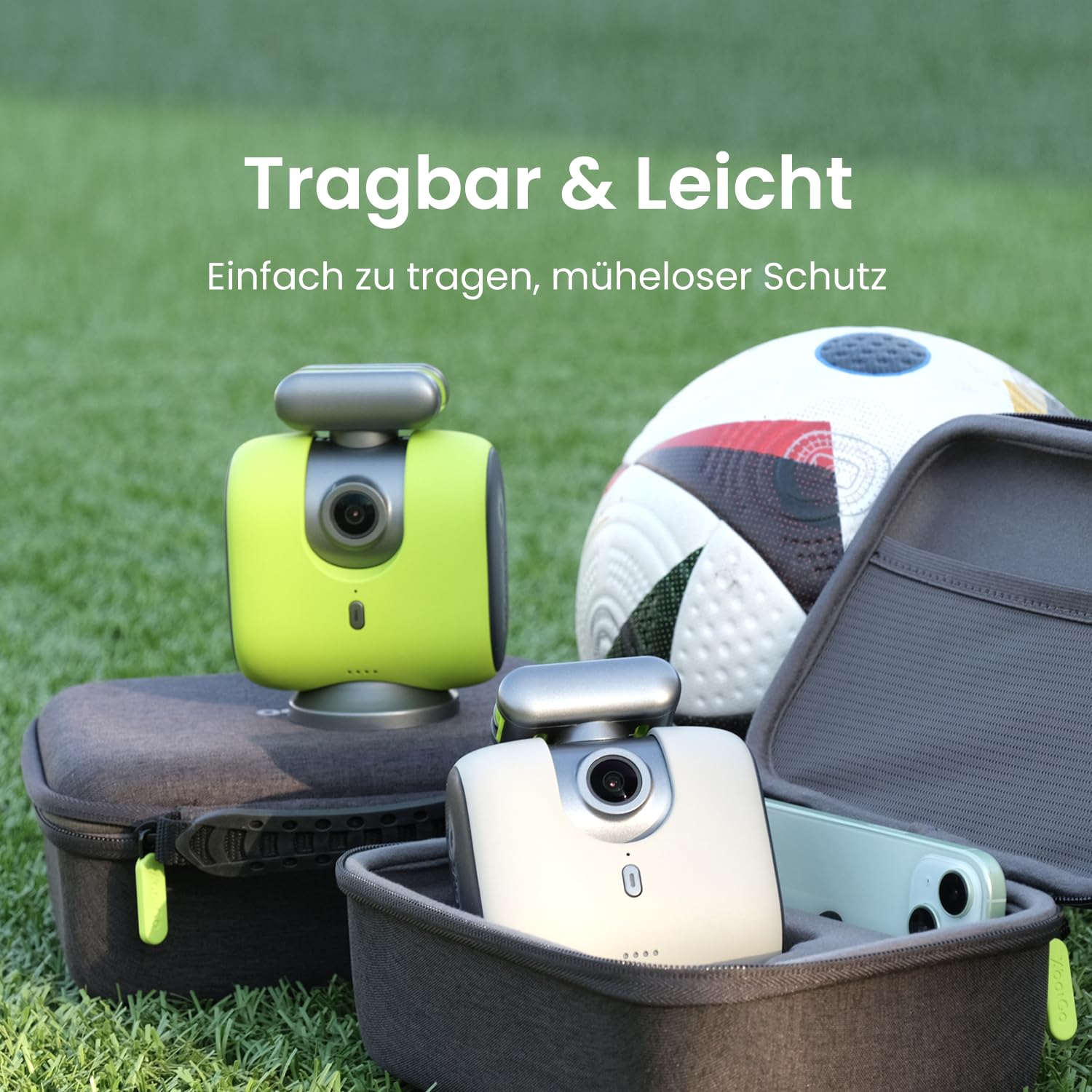 XbotGo Chameleon Tasche Case – Robuste Hartschalen-Schutzhülle für Outdoor, stoßfest, präzise Passform, tragbare Aufbewahrung mit bequemem Griff