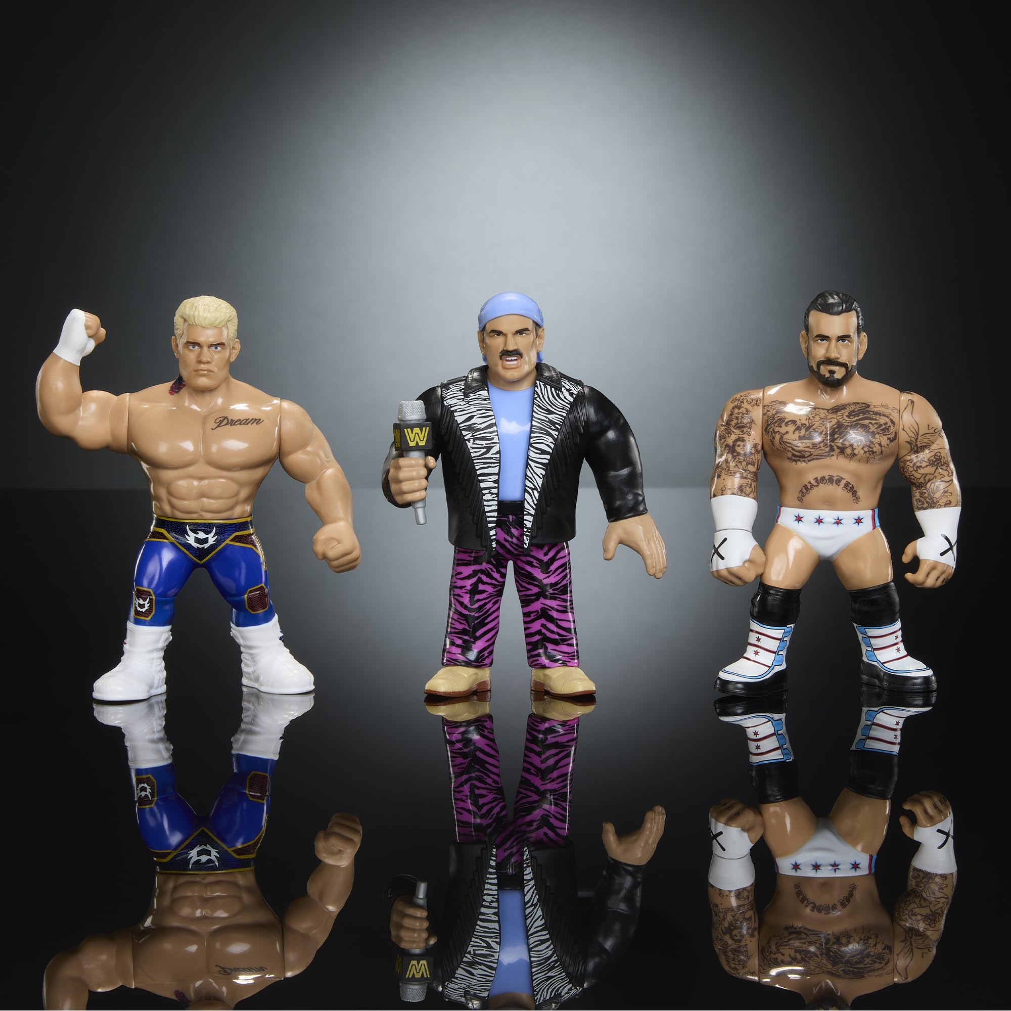 Amazon.com: WWE 2026 Retros (Wave 1) Ringside Exclusive - Set of 3
