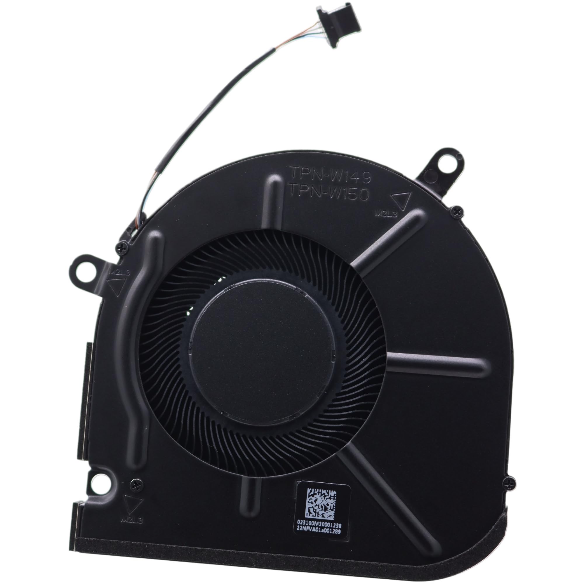 Replacement CPU & GPU Cooling Fan For HP Envy X360 15M-EU 15M-EU0013DX 15M-EU0033DX 15M-ES 15M-ES0013DX 15M-ES0023DX 15-EU 15-ES 15m-es1023dx M45465-001 M45466-001