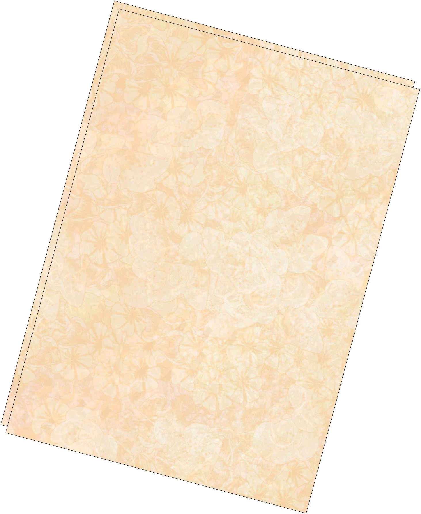 Vintage Marble Paper - 25 Sheets - Recycled Paper