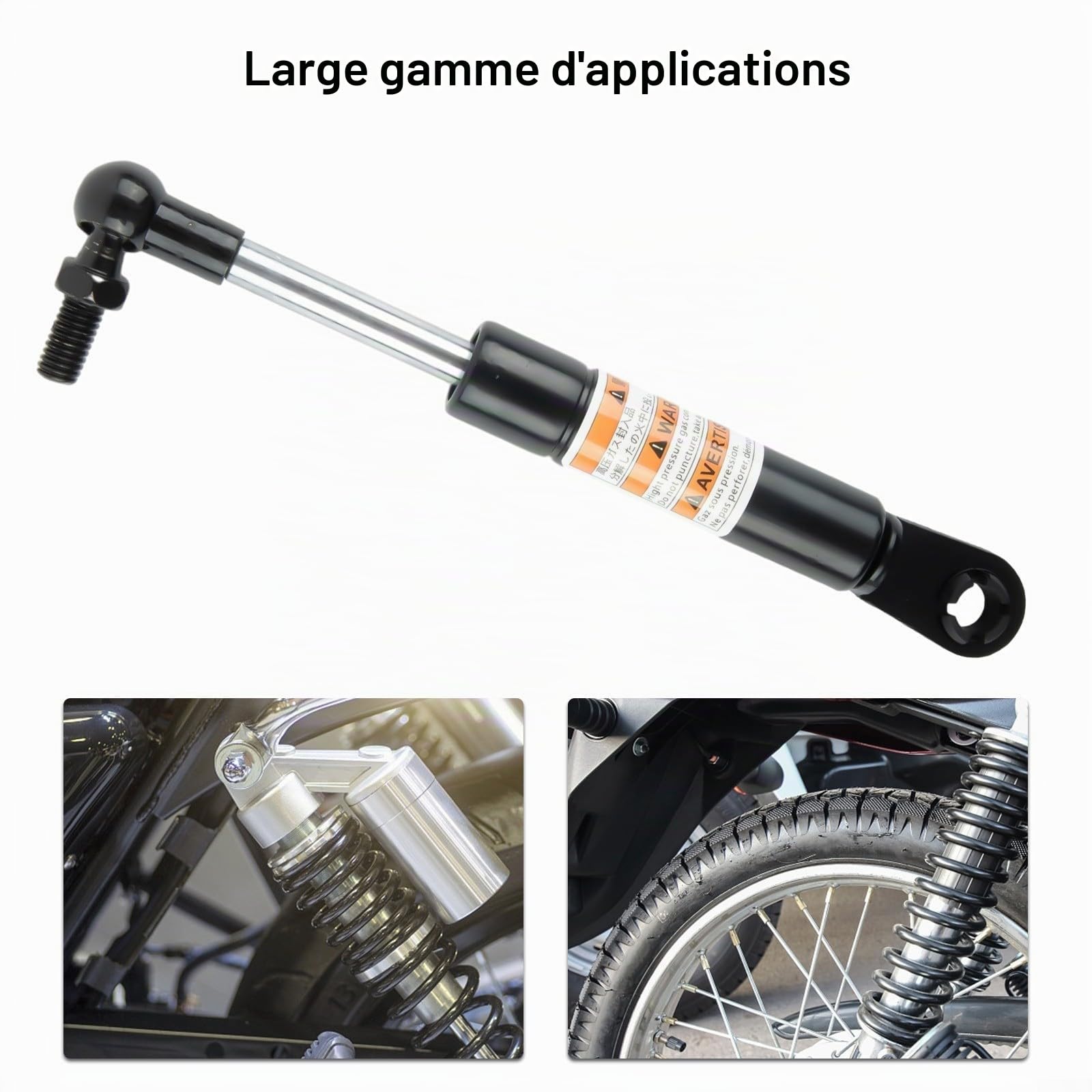 Lot de 2 vérins de Levage de Moto en Aluminium de Rechange pour T-Max 530/T-MAX 500