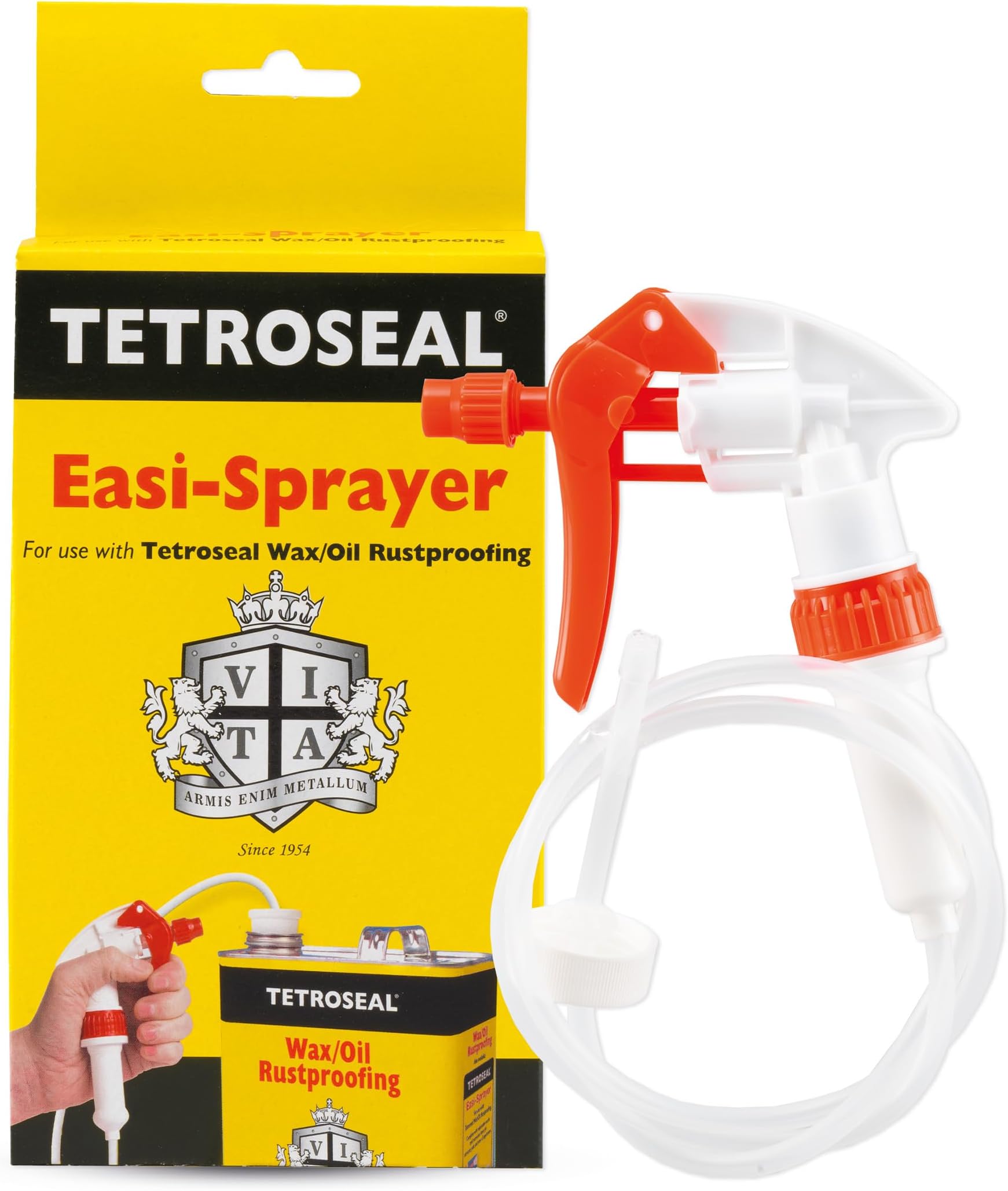 WaxOil Car Rustproof Rust Proof Applicator Sprayer 0.15 White