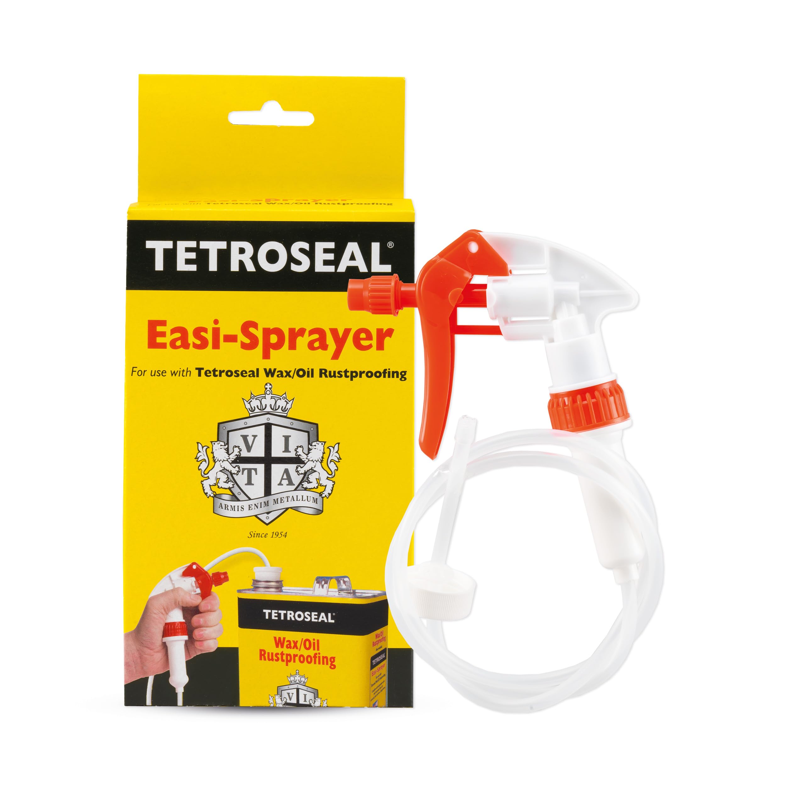 – WaxOil Car Rustproof Rust Proof Applicator Sprayer 0.15 White