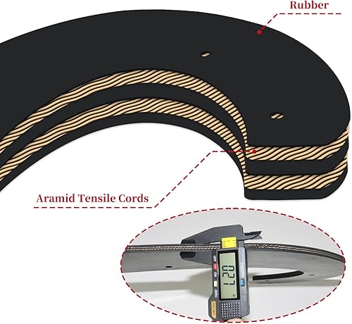 Miniatura 2 de 753-06469 Kit de paleta de barrena con placa de afeitado 731-08171 954-04050A Cinturón para Cub Cadet 1X 21 quitanieves, Troy-Bilt Squall 21