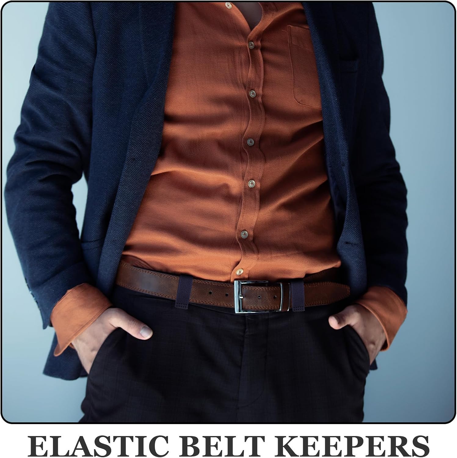 10pcs Elastic Canvas Belt Keepers for Backpack Strap Management image 3