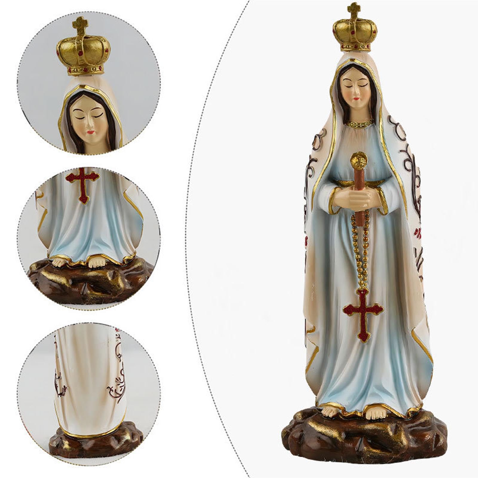 Amazon.co.jp: マリア像カトリック、聖母マリア像屋外 - 屋外の聖母