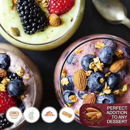 Miniatura 5 de We Got Nuts - Almendras de California Jumbo con cáscara, 5 libras (80 onzas), almendras crudas kosher de alta calidad - Bocadillo natural y