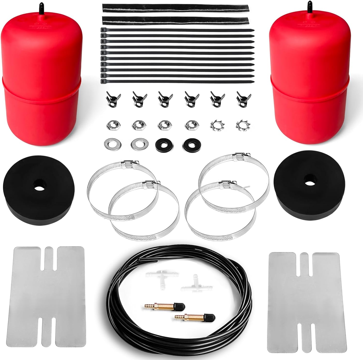 Air Spring Bag Suspension Kit Compatible with Jeep 2007-2017 Wrangler 2018 Wrangler JK Chassis Only OEM Number Replace 60817 Up to 1,000 lbs