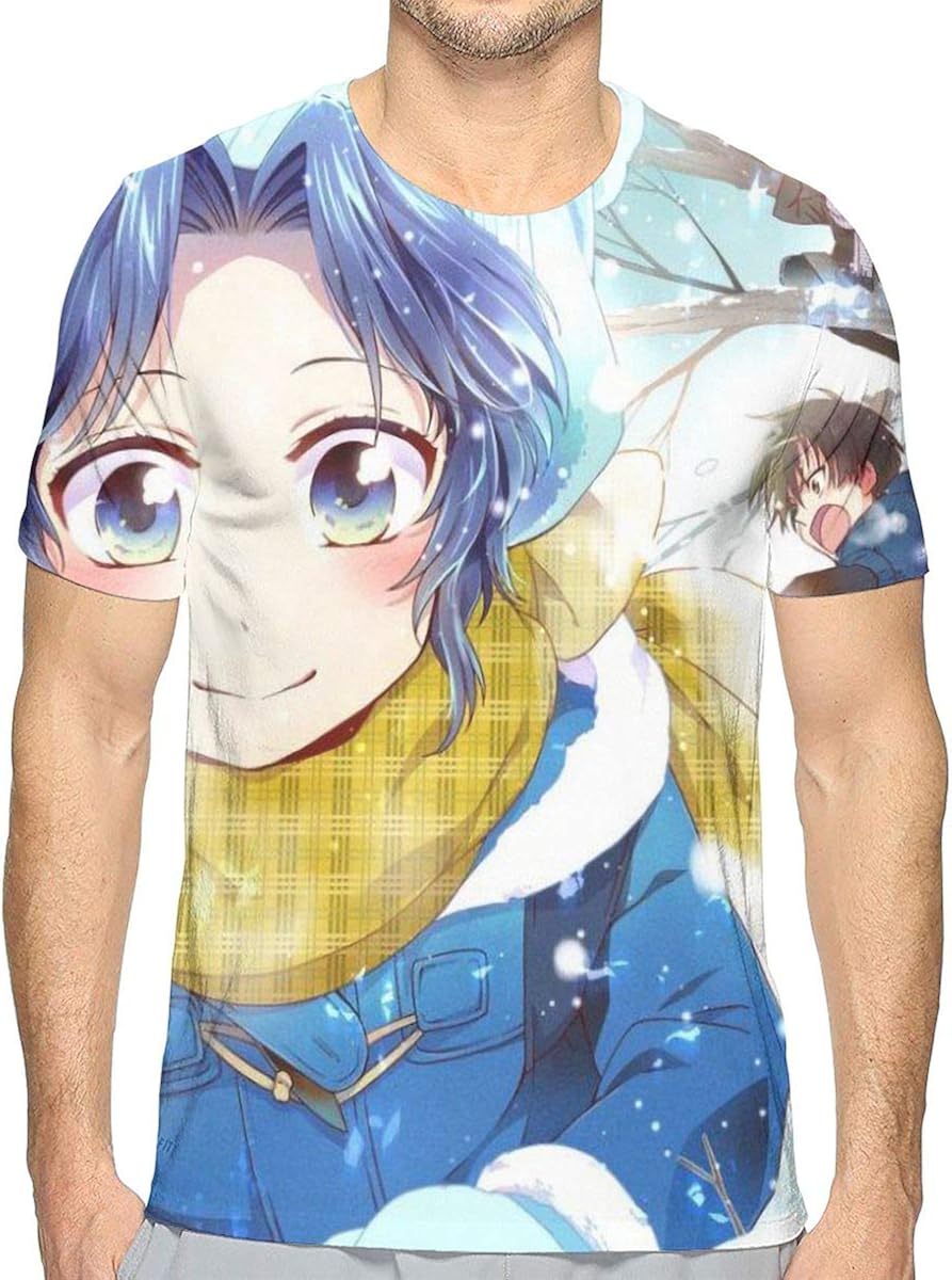 Amazon Co Jp メンズ Tシャツ ゆきむら せいいち テニスの王子 ター デザイン プリントおしゃれシンプル 通勤 通学 運動 日常用 ファッション