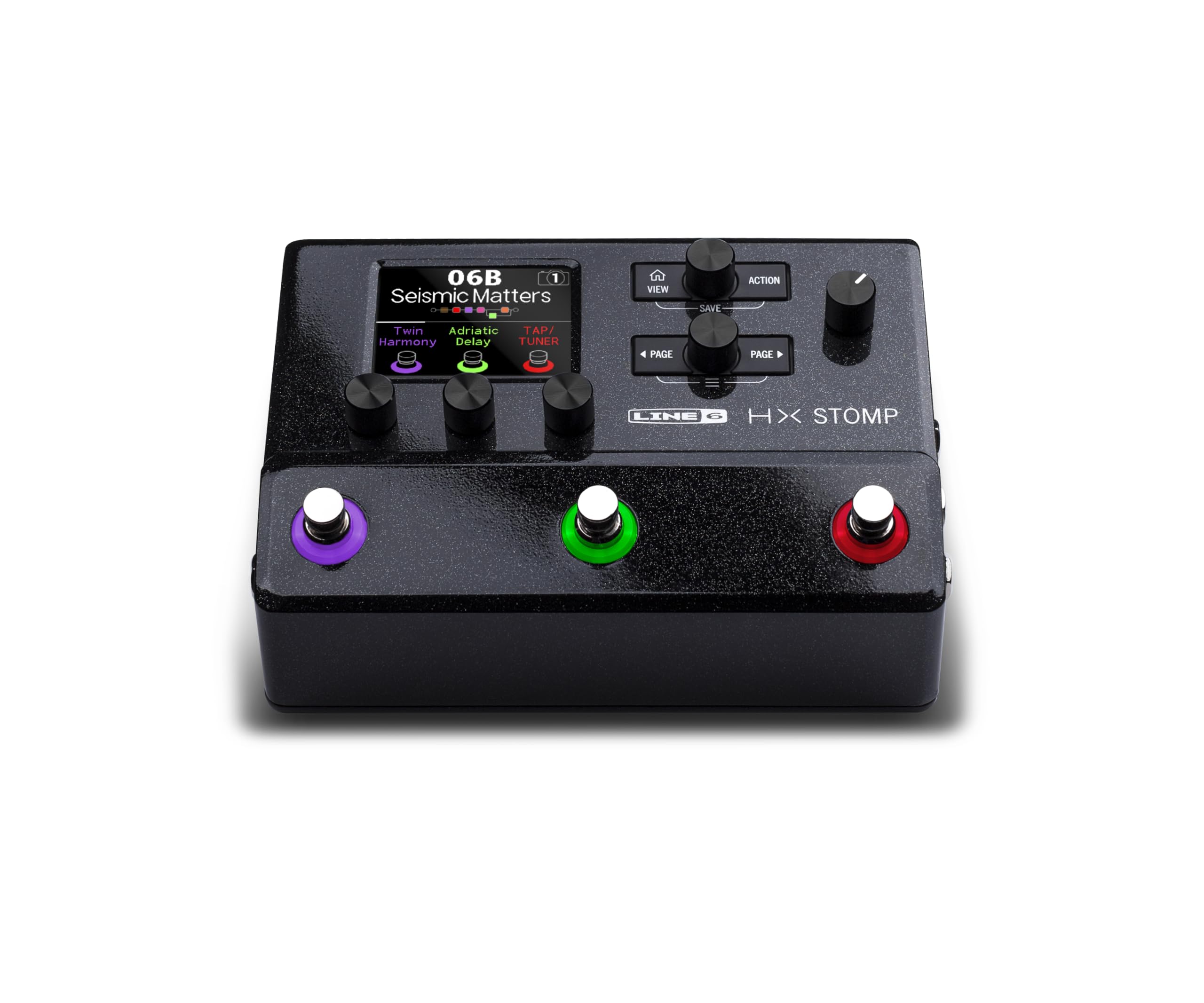LINE 6 HX STOMP 990602405 Compact Professional Guitar Processor Pedal(Black)
