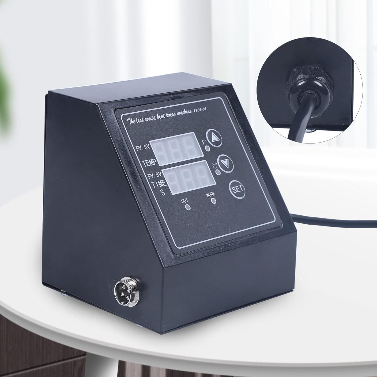 Heat Press Control Box Replacement Digital Panel Accessory