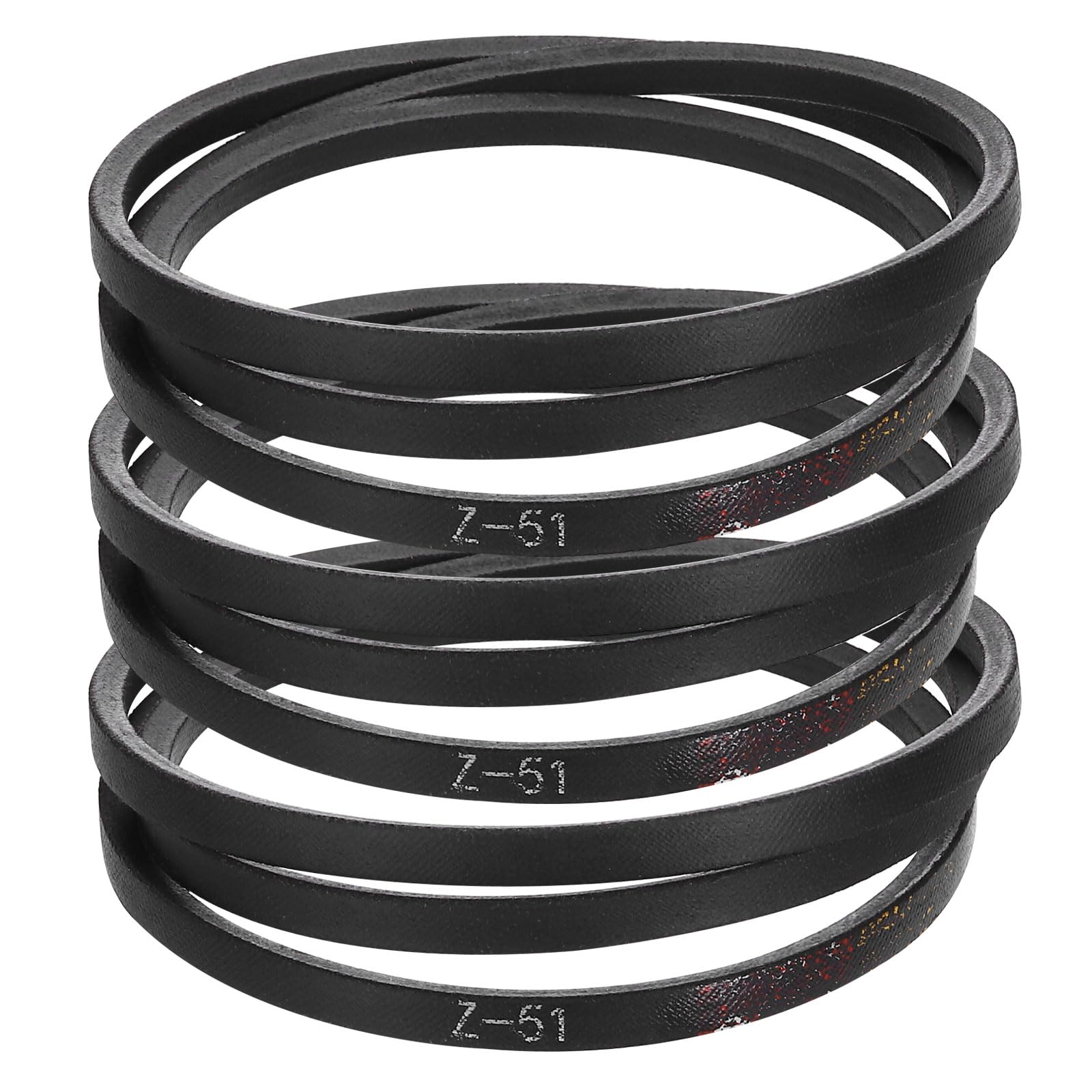 QUARKZMAN Correa en V Tipo Z 1295mm 51" Longitud Interna 10mm Ancho 6mm Altura