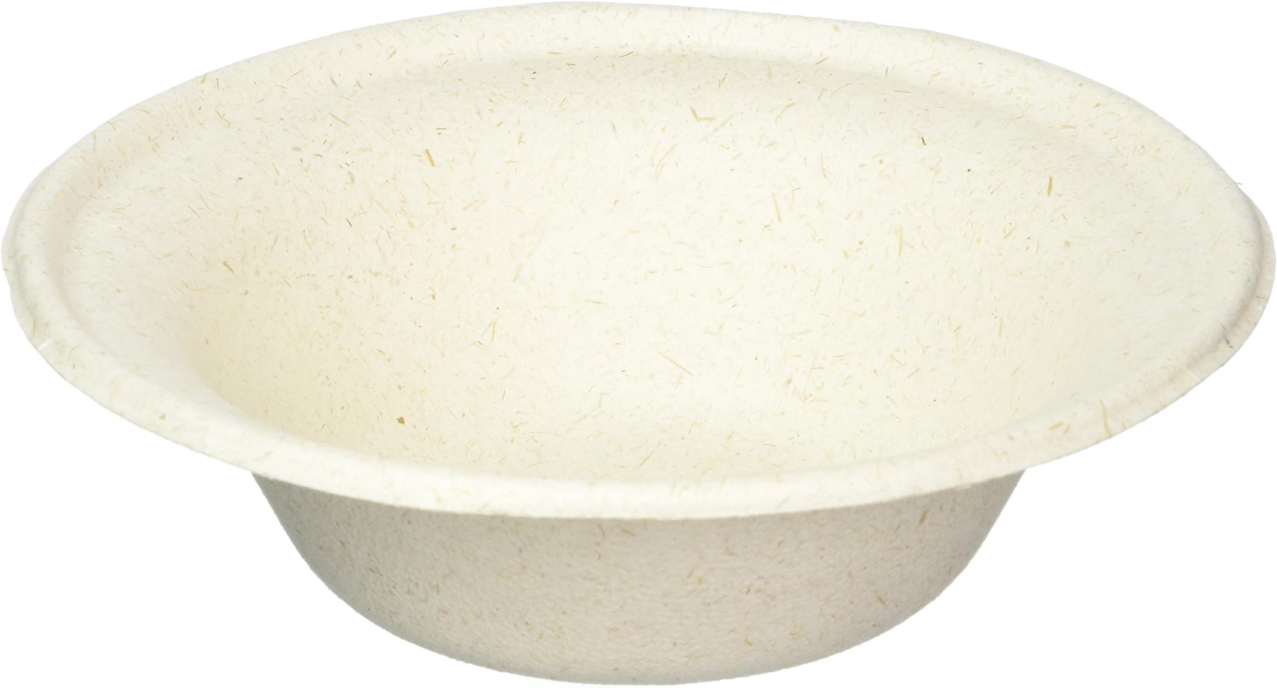 100% compostable and biodegradable DISPOSABLE 12oz BOWLS - (125 COUNT), made from bamboo & sugar cane, excellent strength