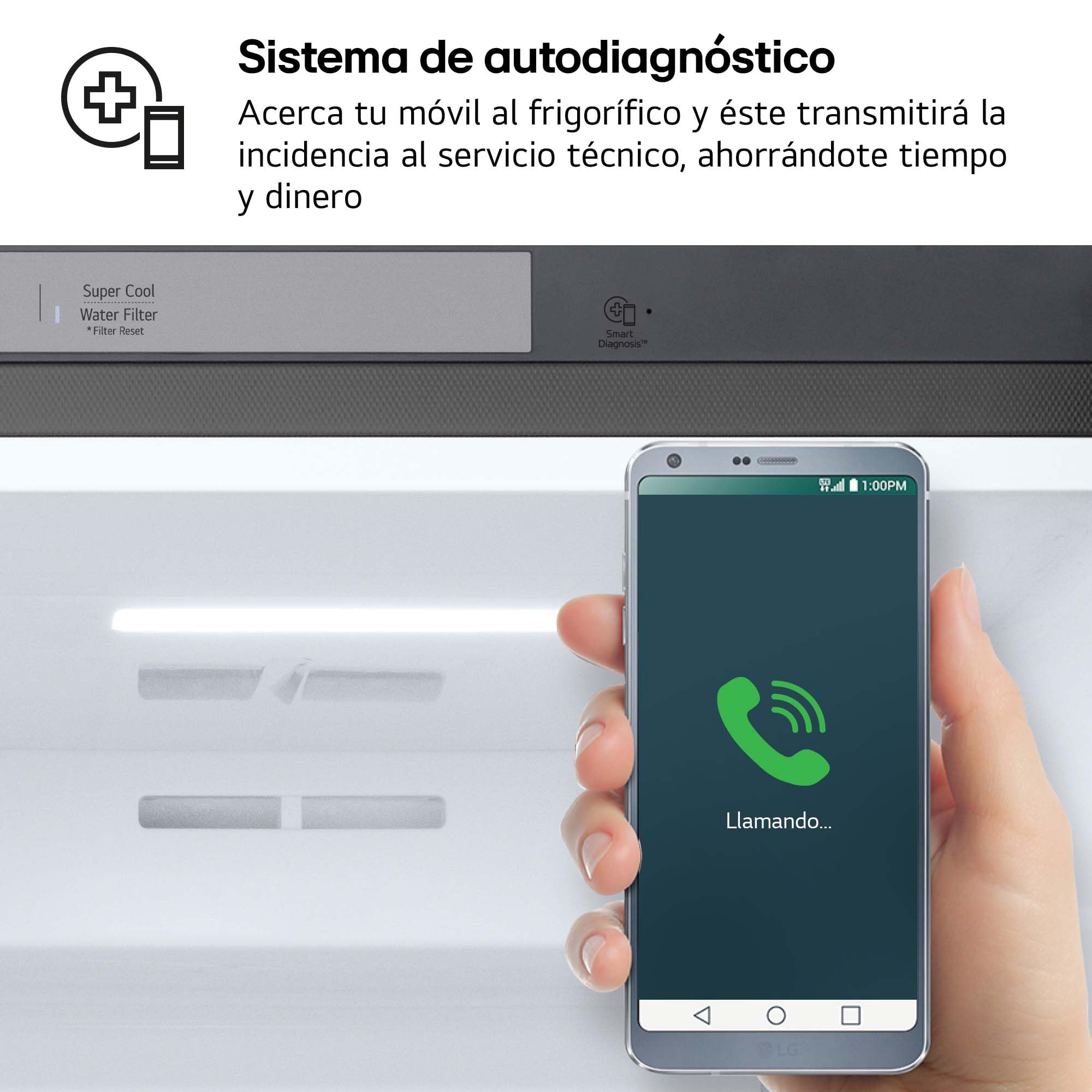 LG GSLC40PYPE - Frigorífico Side by Side, Serie 400, Clasificación E, 641 L, Inox Anihuellas
