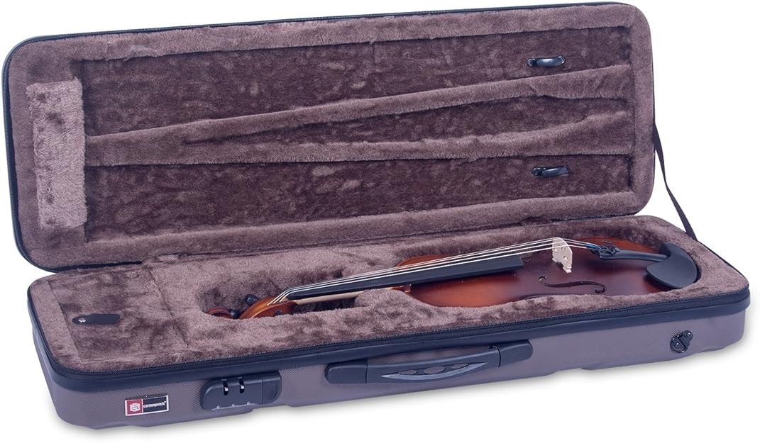 CROSSROCK バイオリンケース 4/4サイズ 頑丈 フライトケース 弦楽器