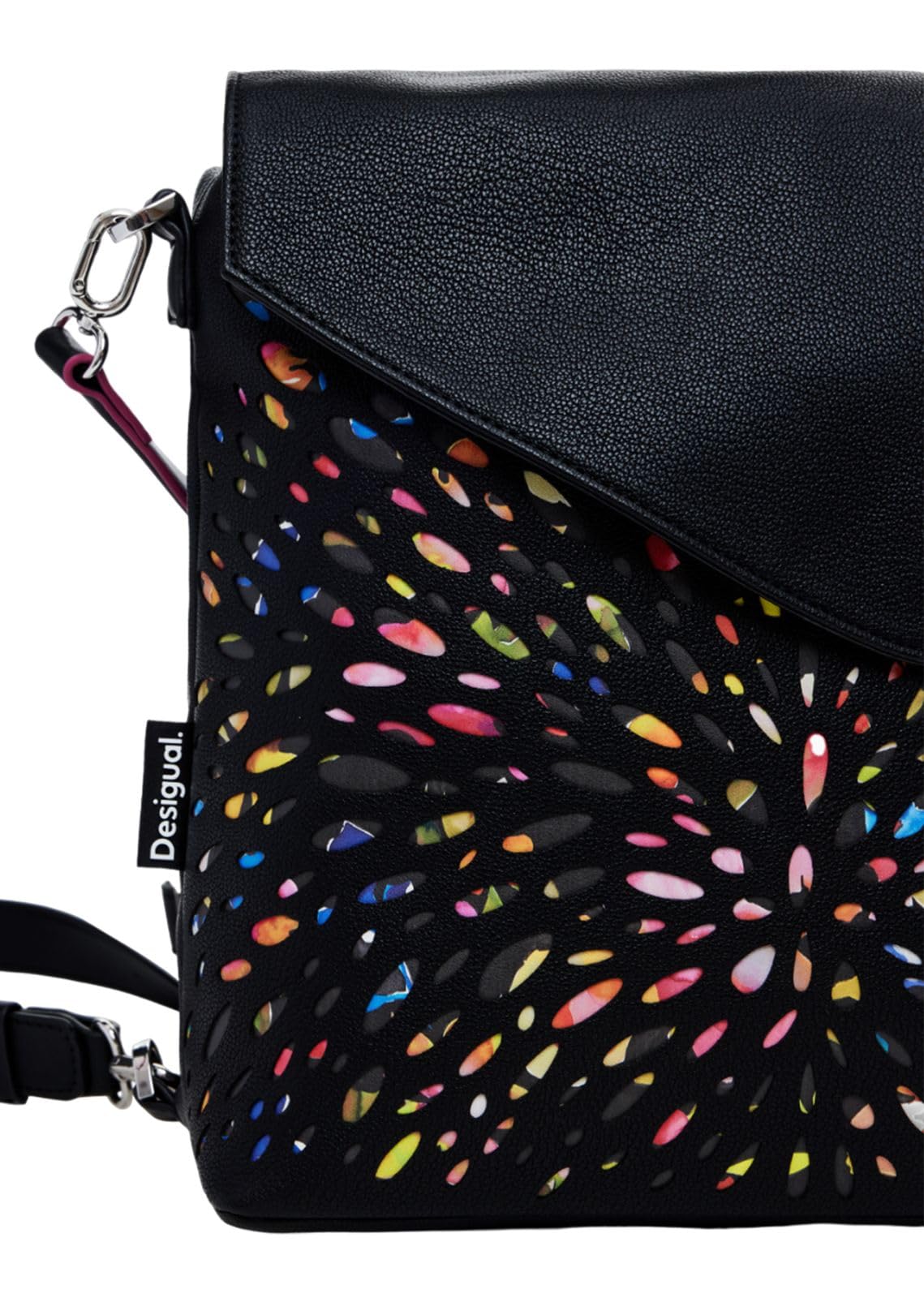 Desigual Rucksack Freizeitrucksack Blackwell Jersey Backpack Black schwarz
