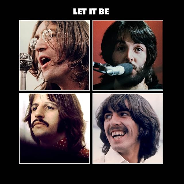 Let It Be por The Beatles, capa do álbum