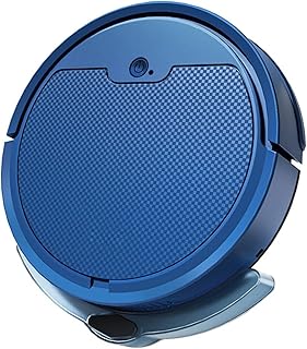 WAGNUS Robot trapeador Robot robótico inalámbrico Aspirador Control robótico Inteligente Electrodomésticos Inteligentes para Barrer y trapear (Color: Azul)