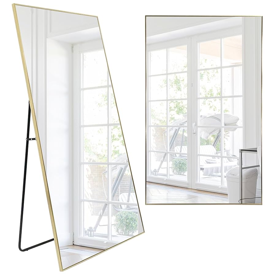 全身鏡 160cmx80cm 鏡 スタンドミラー 姿見鏡 壁掛け大型 直角 金 Amazon.co.jp: Johnlife 全身ミラー 直角 姿見鏡 アルミフレーム
