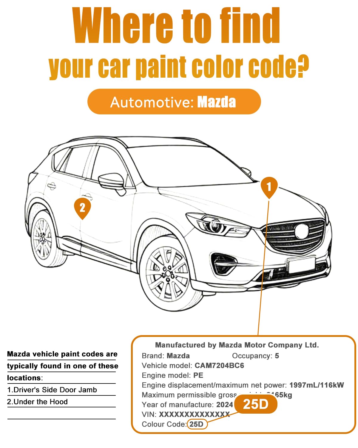 Platinum White Pearl NH-883P Compatible with Honda 2-in-1 Touch Up Paint Pen Ultimate Car Scratch Repair Kit，Quick Fix Rust-Resistant and Long-Lasting Paint Scratch Remover — view 148