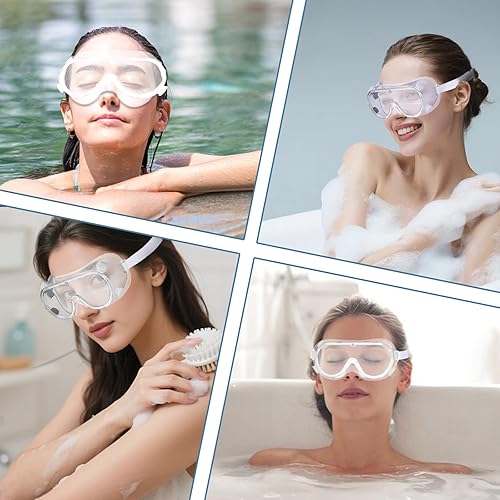 Miniatura 5 de QFGasre - Protector de pestañas y cejas, 2 unidades ajustables para pestañas y ojos, apto para extensiones de pestañas, cuidado posterior de