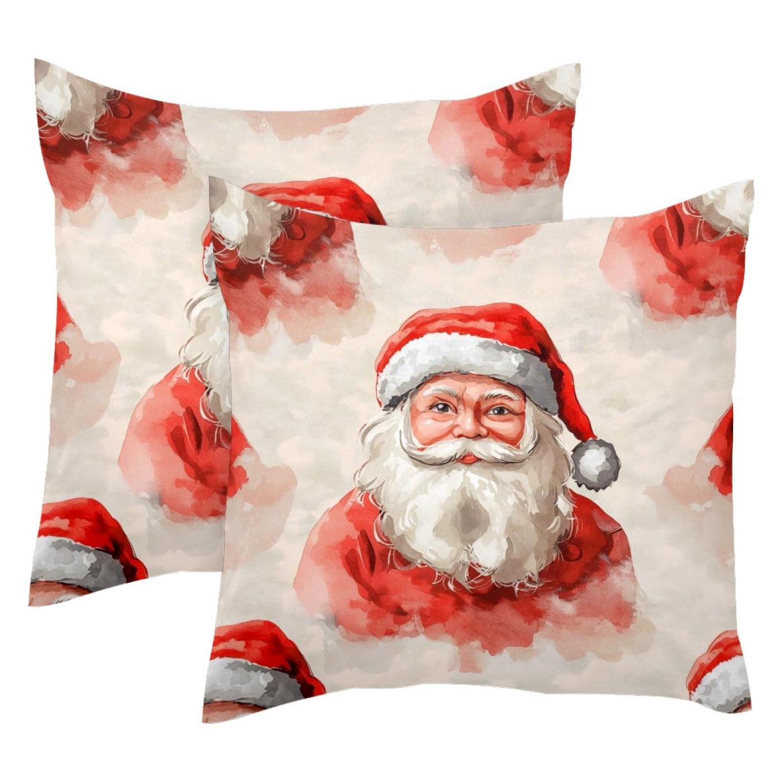 Housse de coussin Noël en velours 50x50 cm pour sublimer votre canapé de fête