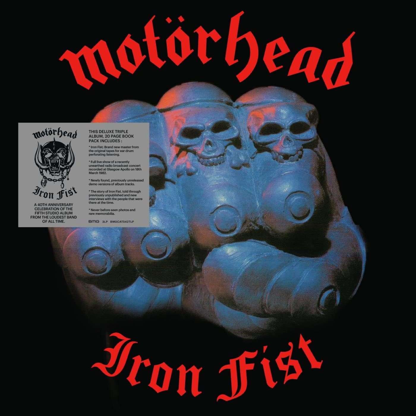 Iron Fist por Motorhead — capa do álbum