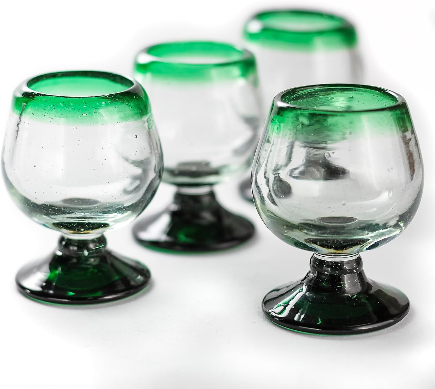 MEXTEQUIL Authentic Mexican Tequila Hand Blown Shot