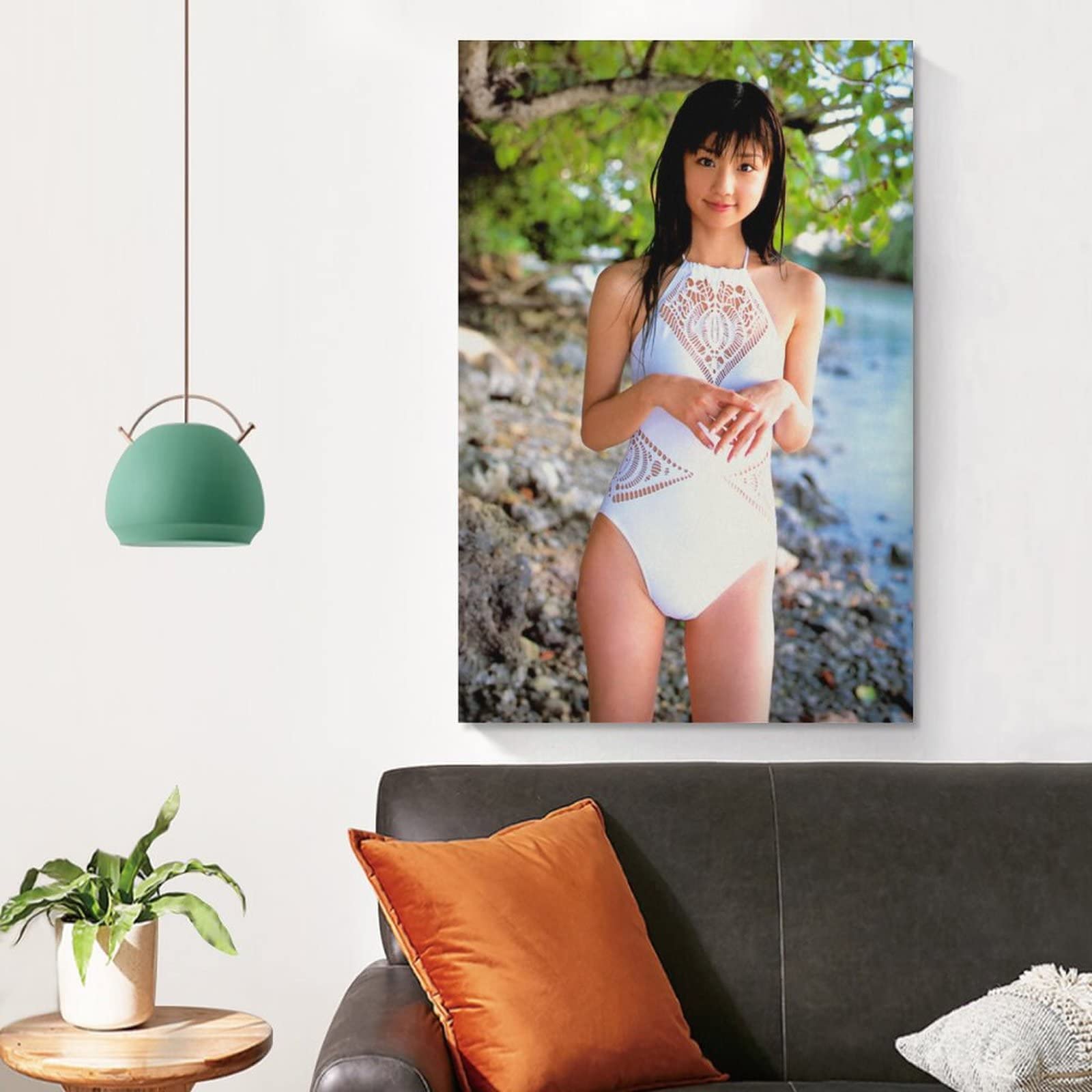 Amazon.co.jp: 小倉優子 ポスター8 キャンバス アート ポスター 印刷