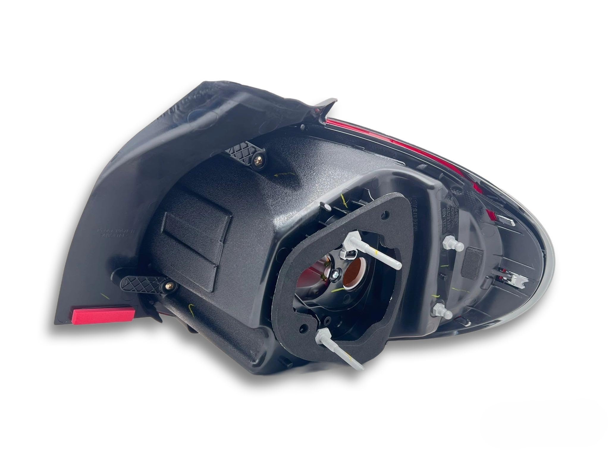 BSSTORE Gruppo Ottico Fanale Posteriore con Cornice Cromata Compatibile con 500L (Sinistra - Lato Guida)