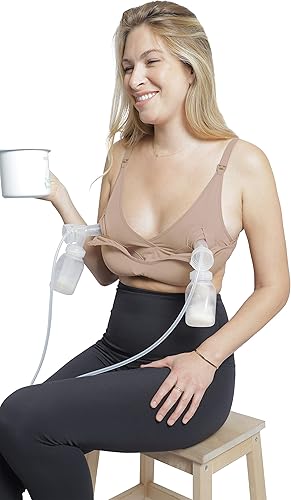 Miniatura 6 de Ingrid & Isabel Brasier refrescante de lactancia + bombeo, soporte para lactancia materna sin volumen