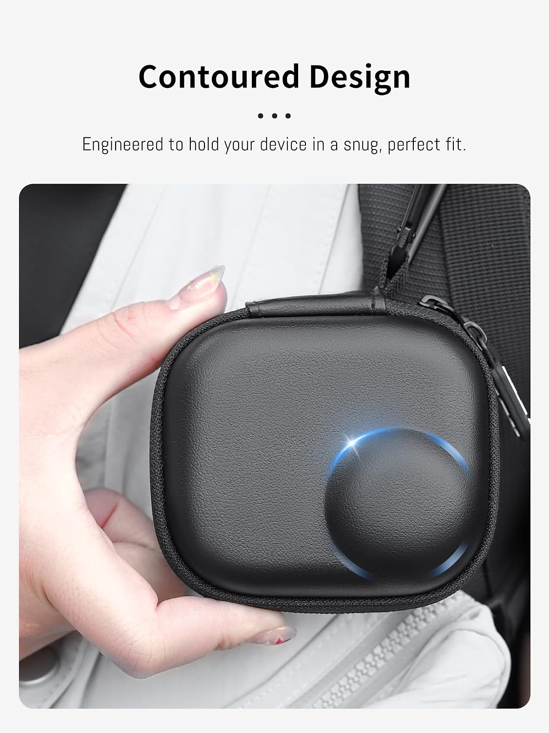 Osmo Nano Mini Carrying Case, Dual Layer Storage Protective Travel Bag | for DJI Osmo Nano Cameras Lens Protection Outdoor Activities Lightweight Protective Hard Shell, Anti-shock Compact Case
