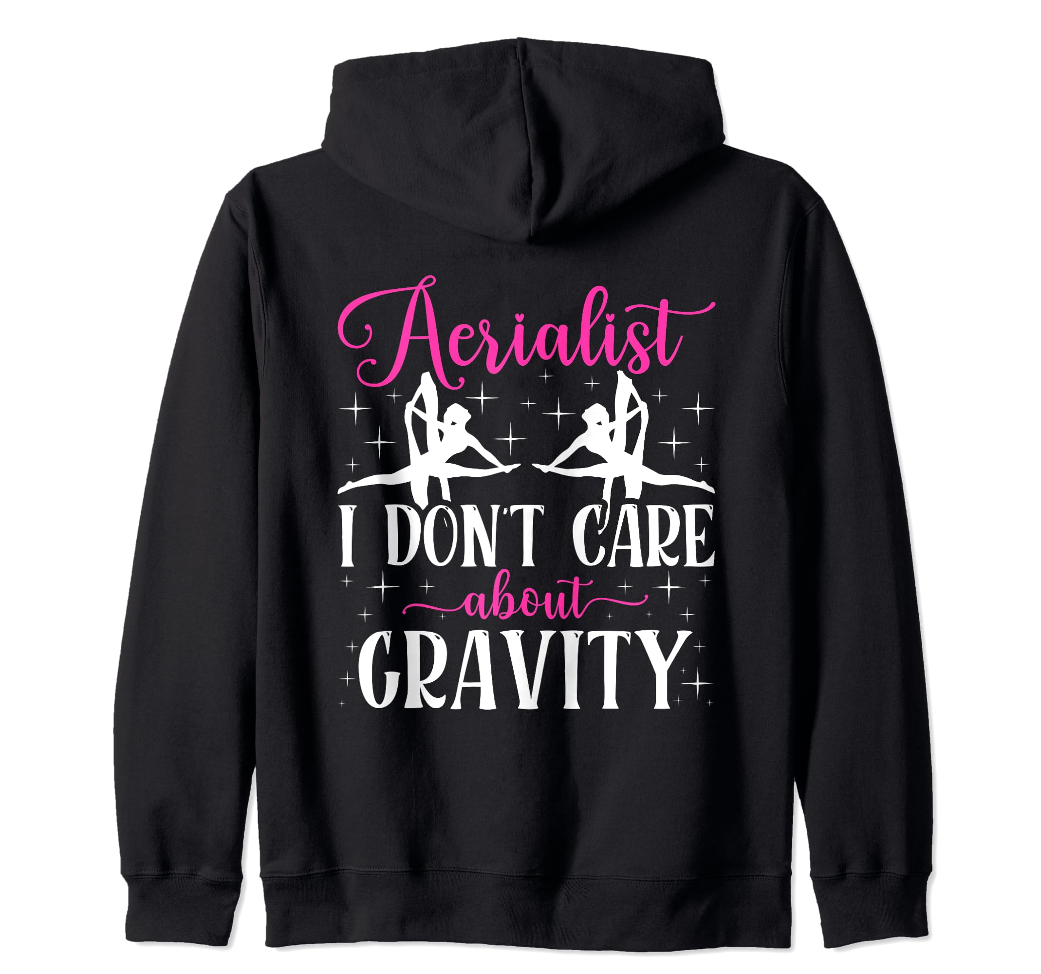 Cess Aerialist silk performer giftsAerialist I don´t care about cravit - Aerial silk Acrobatics Zip Hoodie