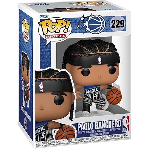 Funko Pop! NBA: Magic - Paolo Banchero - Collectable Vinyl Figure - Gift Idea - Official Merchandise - Toys for Kids & Adults - Sports Fans - Model Figure for Collectors and Display