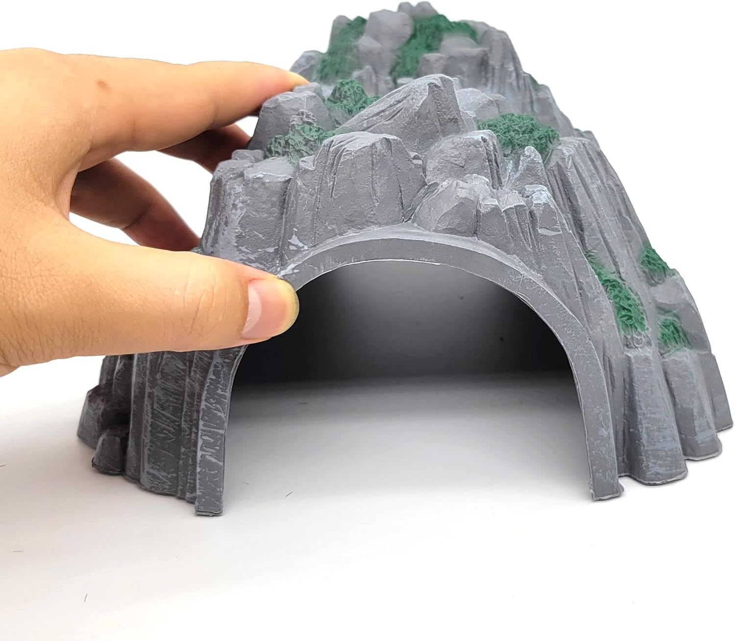 3PCS Model Train Railway Rockery Cave Tunnels Plastic 1:87 HO Scale DIY Miniature Railway Scene Accessories
