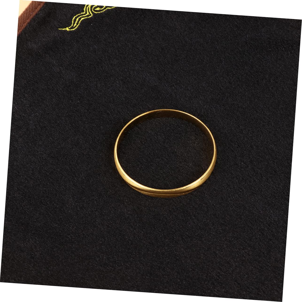 Lurrose 3 Piezas almohadilla de almacenamiento de joyas bandeja de anillo para joyería almohadillas para exhibir joyas bandeja de joyas el anillo palets arete Jade mira la tela accesorios