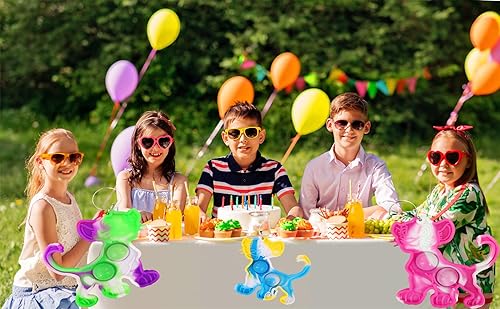 Miniatura 6 de Roaqua 30 Iion Fidget Pop Regalos Premios para Niños de Jardín de Infancia, Mini Cumpleaños Graduación Verano Fiesta Favores para Estudiantes de Aula
