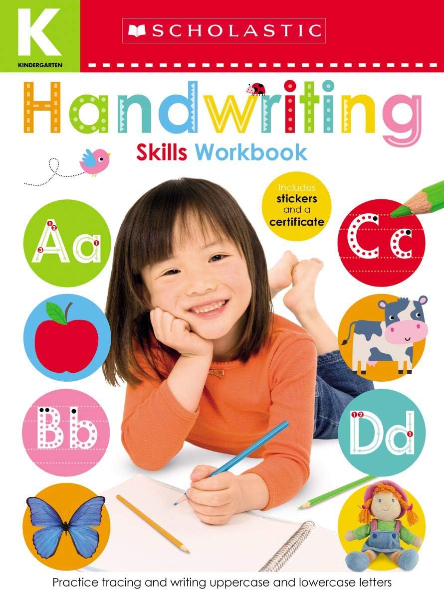 Scholastic Handwriting Kindergarten Workbook: Early Learners (Skills Workbook)