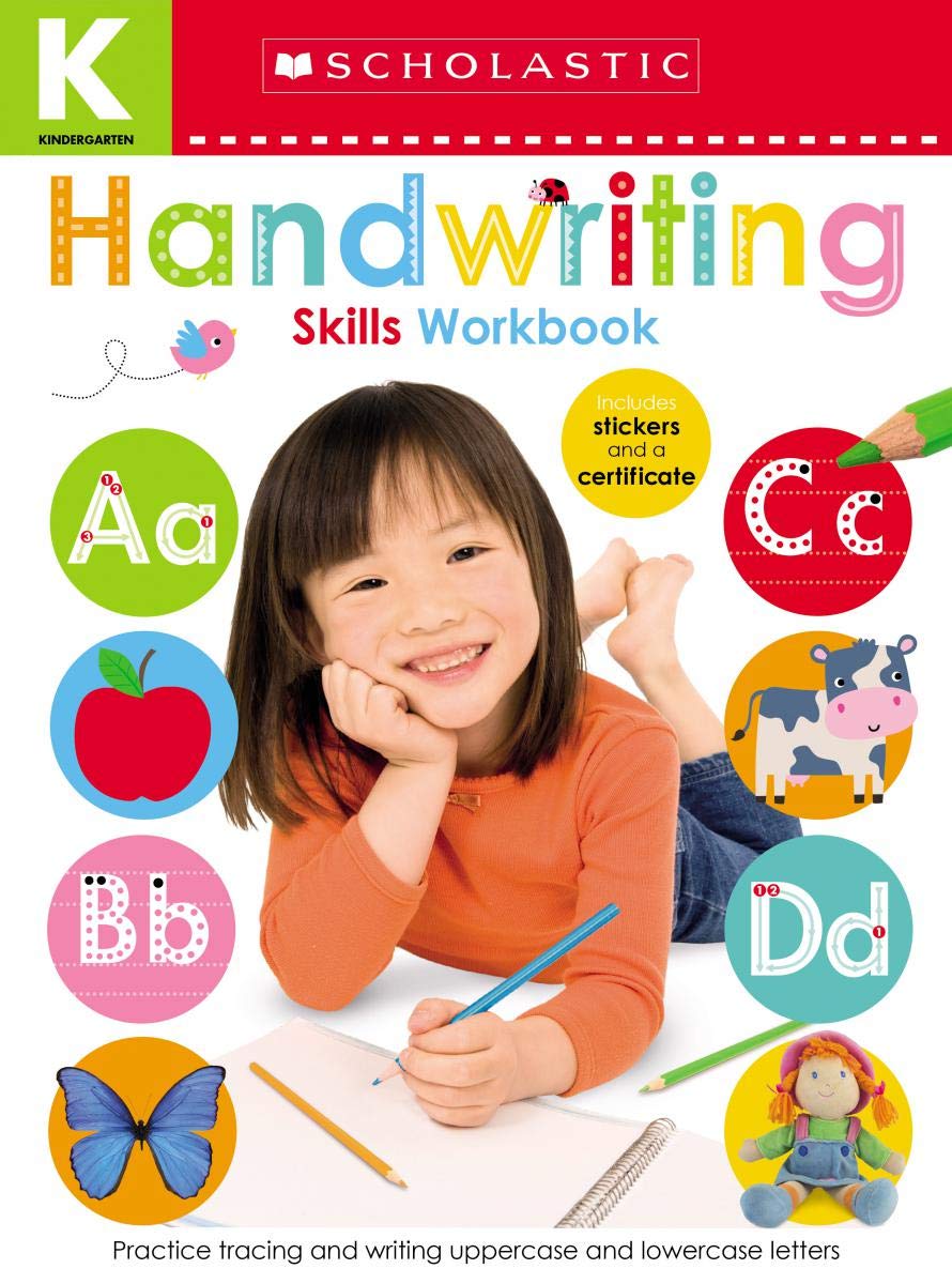 Scholastic Handwriting Kindergarten Workbook: Early Learners (Skills Workbook)