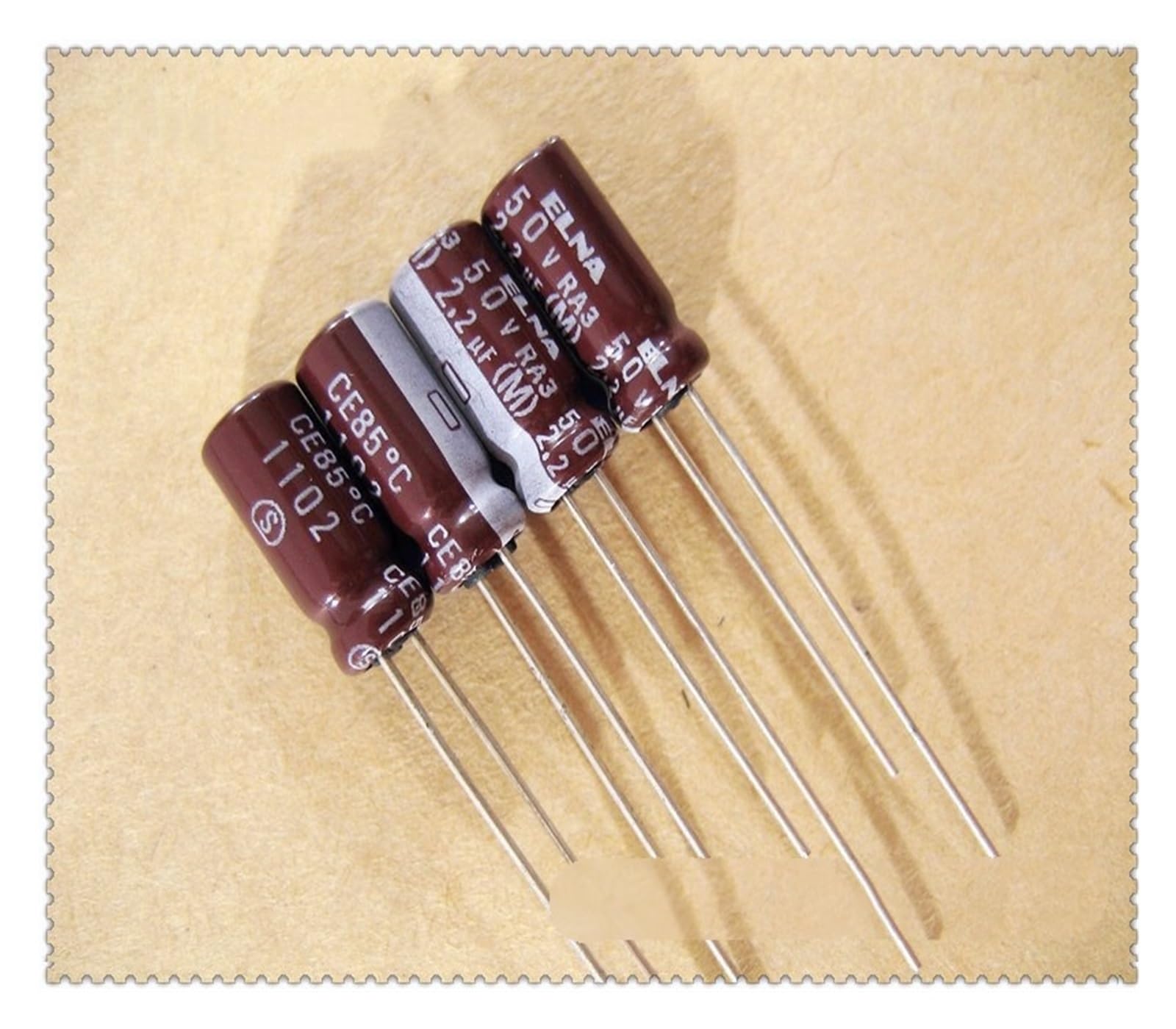 Condensateur RA3 2.2uF 50V pour audio hifi vintage et réparation de carte électronique