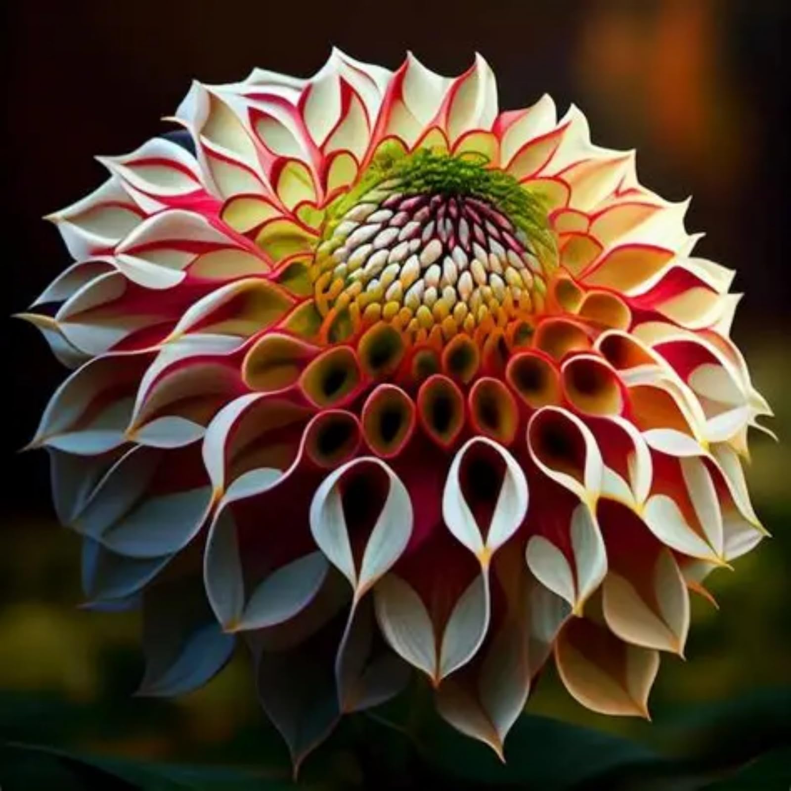Dahlia tubers/Dahlia for Planting uk-Bedding/Gorgeous/Ornamental/Potted/Plants/Rhizome/Resistant-10 Bulbs-A