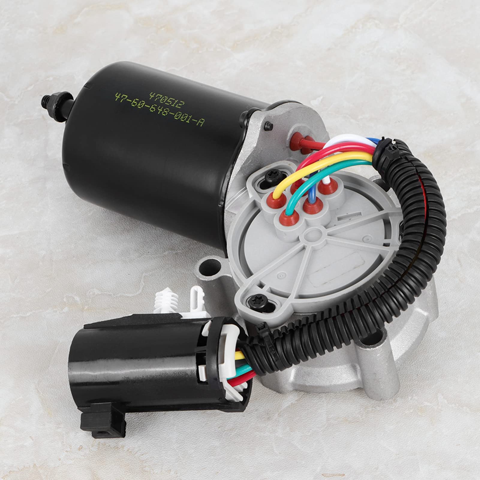 Bediffer Motor de la caja de transferencia,fiable resistente al desgaste 470512 de aluminio de alta resistencia de alta precisión reemplazo robusto para gran pared a partir de 2006 en adelante para